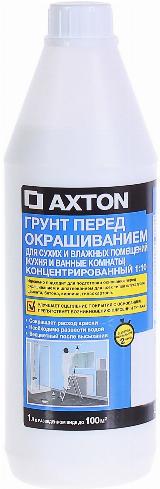 Грунтовка концентрат Axton для сухих и влажных помещений 1 л, прозрачный — фото 4