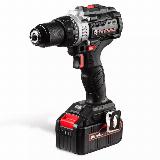 RUNTEC RT-ID100T Дрель-шуруповерт ударная аккумуляторная RUNTEC TECHNIC 13 мм, 20В, 2*4Ач, 100Нм, черный — фото 3