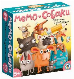 Настольная игра Дрофа-Медиа Мемо Собаки 4244, мультиколор