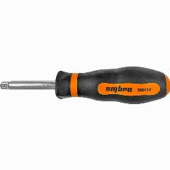 Рукоятка отверточная 1/4 DR Ombra 580114, оранжевый, черный