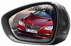 Водоотталкивающая пленка антидождь для зеркал автомобиля, защитная пленка для зеркал заднего вида, CarBull CB-FILM-01