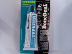 Клей герметик "DoneDeal" (82 г) (Турклей, водостойкий), бесцветный