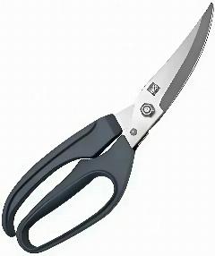 Ножницы кухонные для мяса, птицы и рыбы HU0068, цвет: Черный