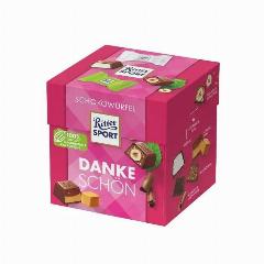 Набор мини-шоколадок Риттер Спорт Шоко Бокс Данке шон / Ritter Sport Chocolate Box Danke schon 176 гр (Германия)