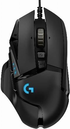 Игровая мышь Logitech G502 Laser RGB Tunable 16000dpi USB Hero