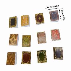 Миниатюрные книги для кукольного домика CnaBpc, 12 шт., 12pcs