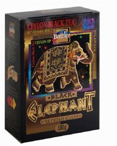 Battler Чай черный листовой Черный слон,100 г