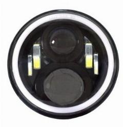 Фары передние светодиодные LED 7-дюймовые Нива 2121, Jeep Wrangler 50W. HP-HLD-002