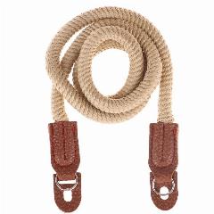 Кожаный хлопковый ремешок для камеры SDJZT, camel