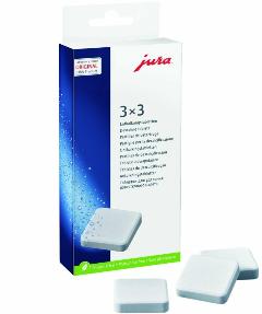 Таблетки Jura для декальцинации от накипи 9 шт. (61848), фиолетовый