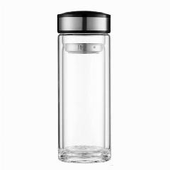 Термос из боросиликатного стекла 300 мл, Прозрачный, 300ml