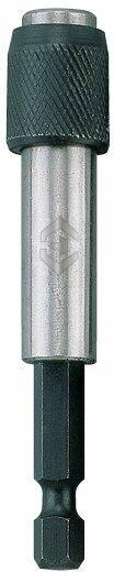 Держатель вставок (бит) 1/4", фиксатор, для шуруповерта KING TONY 752-60