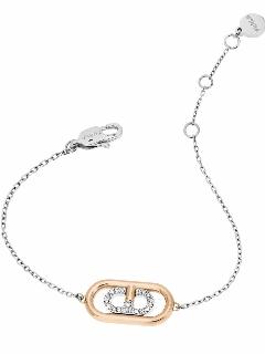 Браслет-цепочка FURLA, кристалл, 17.5 см, 15