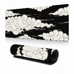 900*400*3 Облачный Узор Большой Игровой Коврик Для Стола, total black