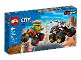 Конструктор LEGO City 60397 Конструктор Гонка на грузовиках-монстрах, разноцветный — фото 3