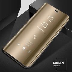 Смарт-зеркальный флип-чехол для Xiaomi Mi 10T Pro, чехол Xiomi 10 T T10 5G 6,67; Mi10T 10TPro, магнитный чехол-подставка для телефона, Золотистый, mi 10t pro