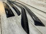 Дефлекторы (ветровики) окон на Opel Meriva 2002-2010 (Опель Мерива), черный — фото 3