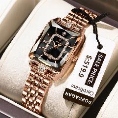 Наручные часы poedagar, 785 rosegold black