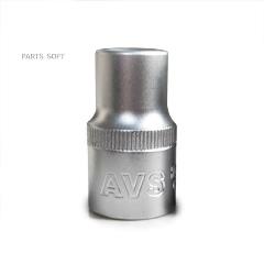 Головка торцевая 1/2" (12) "AVS" (6 граней, H01212) AVS A07866S | цена за 1 шт