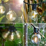 Светодиодная гирлянда D G40 теплый белый, 25PCS bulbs — фото 4