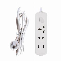 Универсальный удлинитель 10А 3м, eu with usb1
