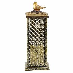 Подсвечник с подсветкой, 54153, золотистый, золотистый, коричневый