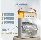 Настольный вентилятор\увлажнитель\мини кондиционер MINI COOLING FAN, черный — фото 4