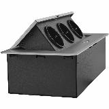 Розетка Cactus CS-SOCKET-EU3-GYBK для столешницы 26.5x11.8x6.5см серый — фото 3