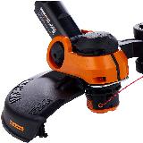 Триммер аккумуляторный WORX WG163E.2, 20В, 30см, 2Ач х1, ЗУ, коробка, черный, 113x89x31 см — фото 2