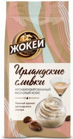 Кофе молотый Жокей Ирландские сливки, ароматизированный, 150 г