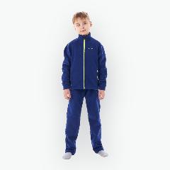 Комплект термобелья Dragonfly Детский флисовый костюм Dragonfly Indigo Yellow, синий