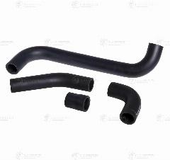 Комплект патрубков охлаждения для а/м Лада 2105-07 алюм. (EPDM, 4шт) (LPK 0105) Luzar