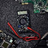 Портативный мультиметр PROconnect "M838 (DT838)", универсальный, с цифровым дисплеем, черный — фото 2