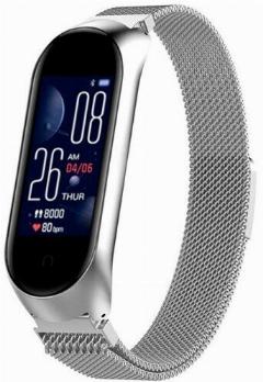 Умные часы BandRate Smart BRSM555BSWB с тонометром, будильником, календарем