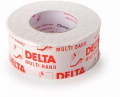 Клейкая лента универсальная DELTA Multi-band M, 60 мм x 25 м,1 шт, бело-красная