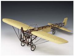 Самолет Bleriot XI, сборная модель пионера авиации от Amati (Италия), 170 часов, М.1:10, 800 мм