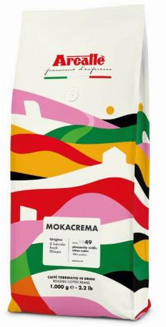 Arcaffe Mokacrema кофе в зернах 1 кг пакет (90121)