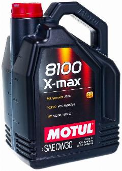 Синтетическое моторное масло Motul 8100 X-max 0W30, 5 л, 1 шт.