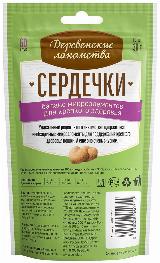 Деревенские лакомства "Сердечки" Баланс микроэлементов для кошек пакет, 30 гр — фото 2