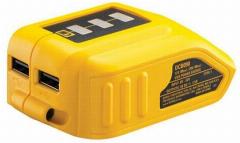 Cменный преобразователь источника питания для аккумуляторов Dewalt, 2 USB-порта