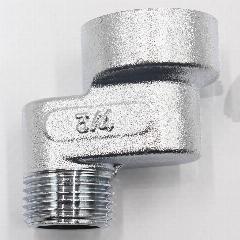 ViEiR Эксцентрик 3/4"ВР-1/2"НР 10 мм, никелированная латунь (VRFM43-10)