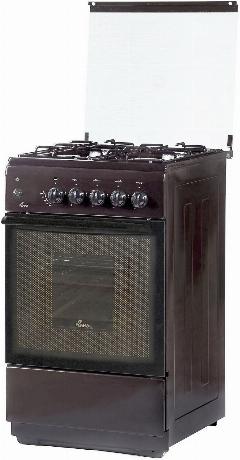 Газовая плита Flama FG 2411 B, коричневый