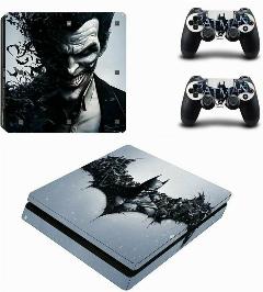 Набор, виниловая защитная на игровую консоль Sony PlayStation 4 Batman&Joker
