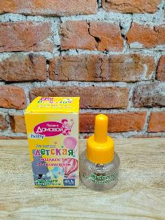 Домовой Baby Жидкость от комаров детская с экстрактом эвкалипта здоровый сон 45 ночей