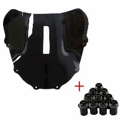 Лобовое стекло мотоцикла для 1993 - 2001 Kawasaki ZZR1100 D ZZR1100D ZX11