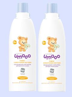 Faberlic UMOOO, кондиционер умягчитель для детского белья 2 штуки по 500 мл.