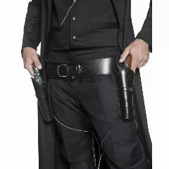 Костюменный пояс с кобурой BKQU, черный, OneSize