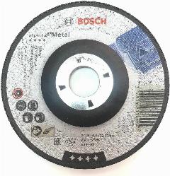 Шлифовальный диск BOSCH Expert for Metal (5 шт) по металлу 125 мм х 22 мм, серый металликтемно-синийкрасный