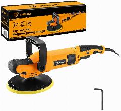Шлифмашина полировальная сетевая DEKO ZKP1500 PRO, 180 мм, 1500 Вт, плавный пуск, 2 мм