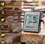Кухонный цифровой термометр с щупом Thermopro TP-16, серебристый — фото 4